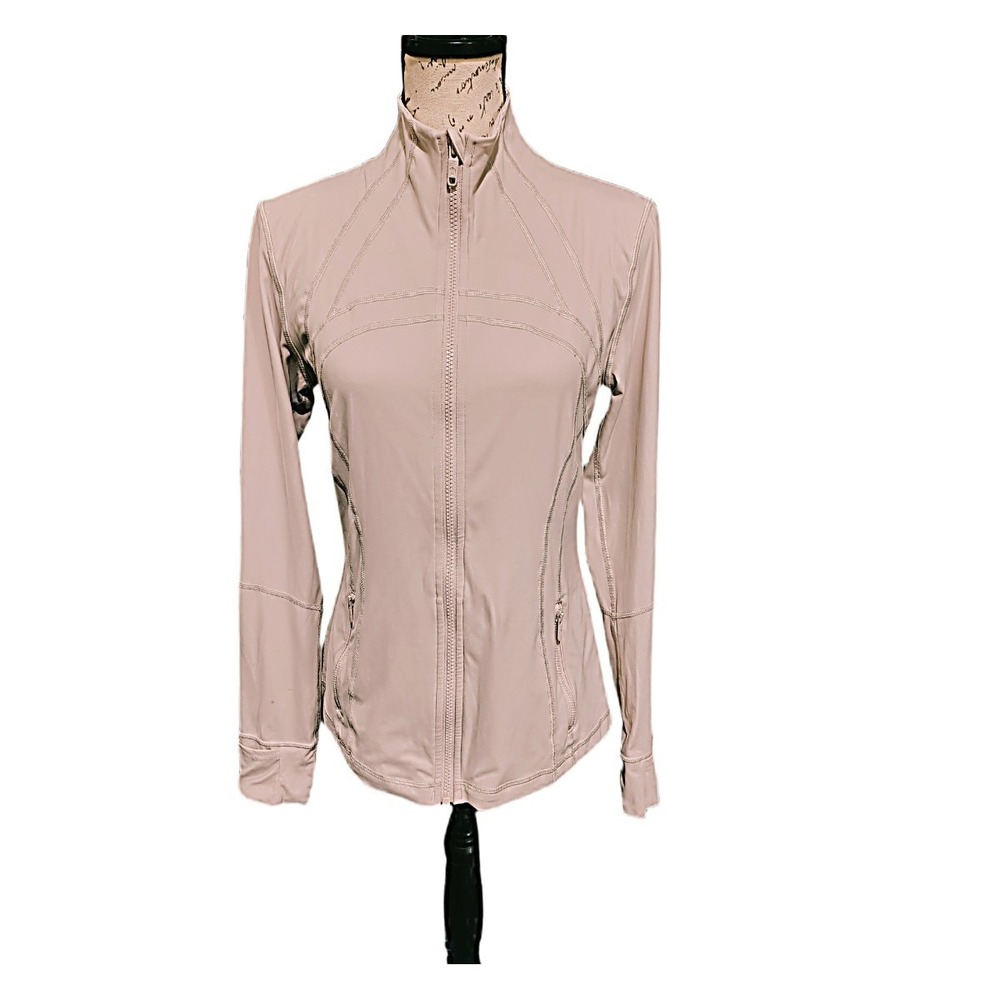 Lululemon Define Luxterem Jacket 10 Pastel Dusky Lavender Full Zip Athletic